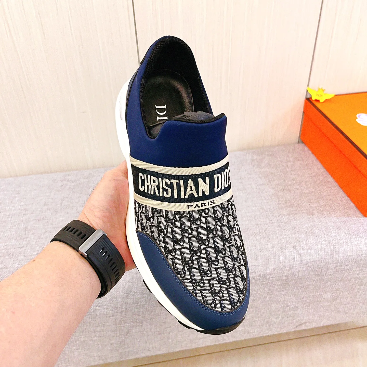 Men's Men's Shoes Men's Shoes💰 400 Men's Men's Shoes💰👍[Dior]🔥🔝High-end men's shoes brand official website 1:1 latest masterpiece: the upper is made of Italian official website original special technical cloth fabrics🔥original comfortable and breathable lining➕original designated non-slip outsole🔥making walking more convenient and comfortable! An exclusive new model, a stunning work, a beautiful 1:1 replica [color] compared to the official quality! Create a fashionable personality to set off your uniqueness! A must-have for trendy men! 🔥, sizes: 38-44. color:.      3⃣️colors available🔥